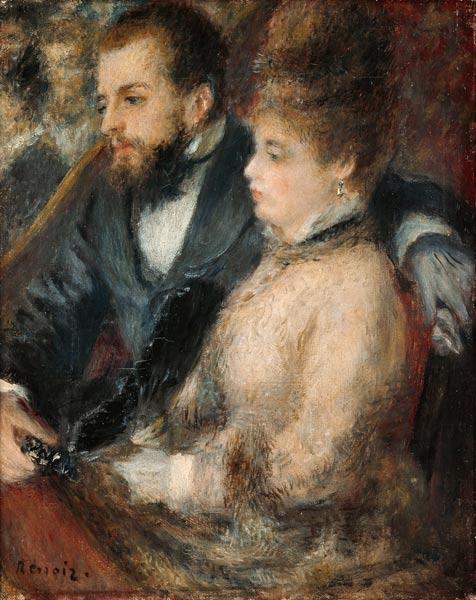 In the Loge - Pierre-Auguste Renoir