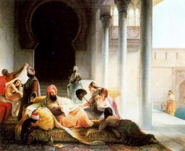 Inside the Harem - Francesco Hayez