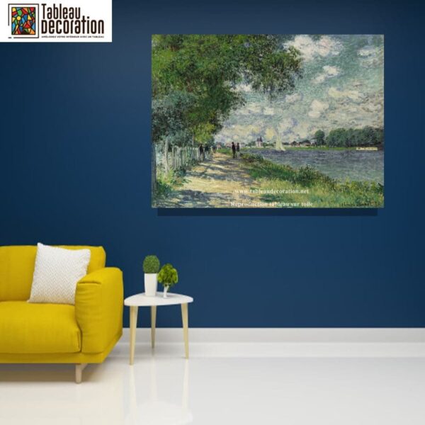 The Seine at Argenteuil - Monet Painting - Image 2