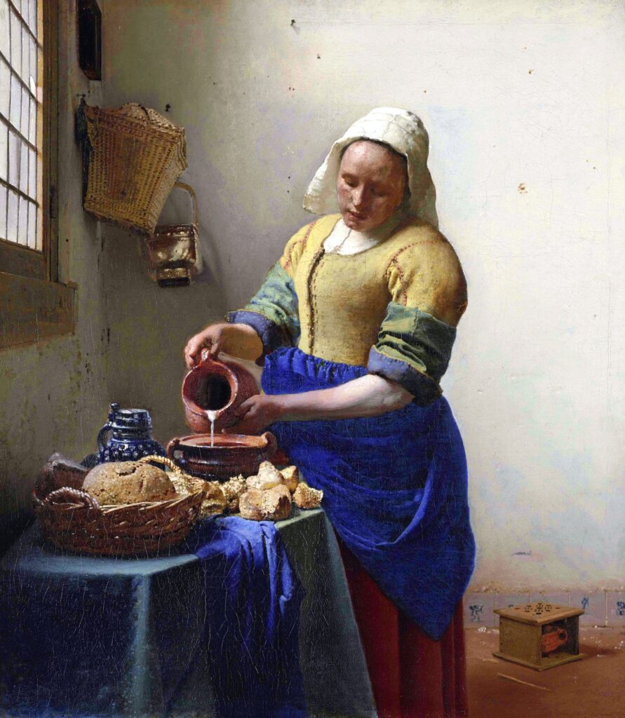 The Milkmaid - Johannes Vermeer