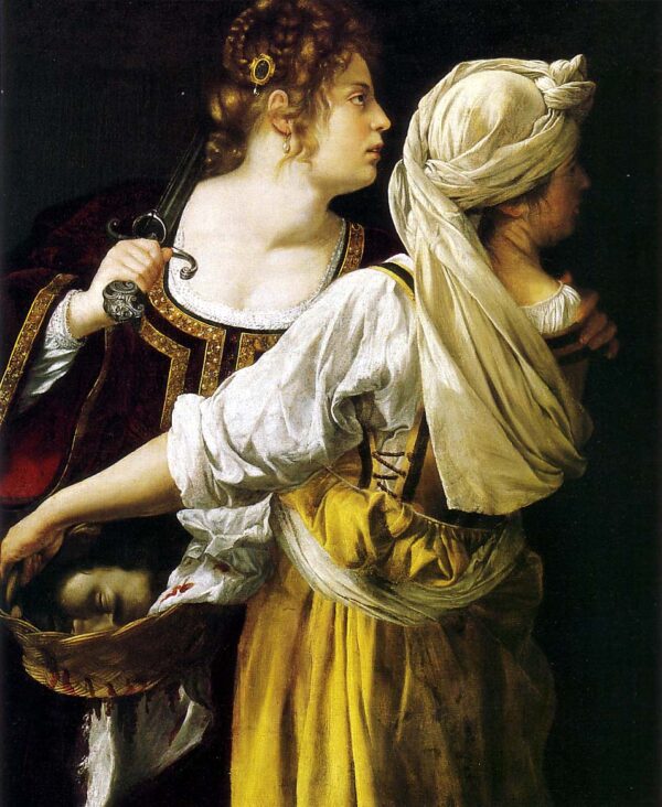 Judith and her Maidservant - Artemisia Gentileschi