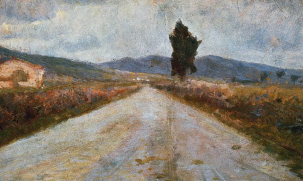 The Road to Tuscany - Amedeo Modigliani