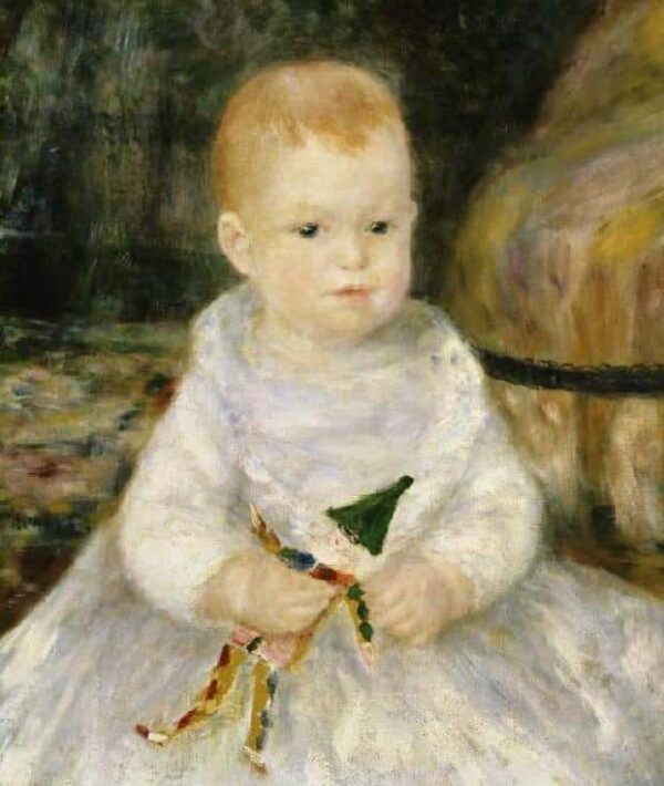 Child with a Clown - Pierre-Auguste Renoir