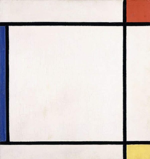 Composition III in Red, Yellow, Blue - Mondrian