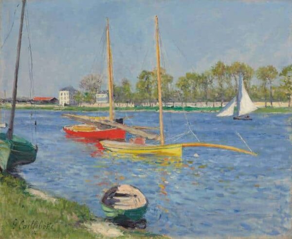 The Seine at Argenteuil - Caillebotte