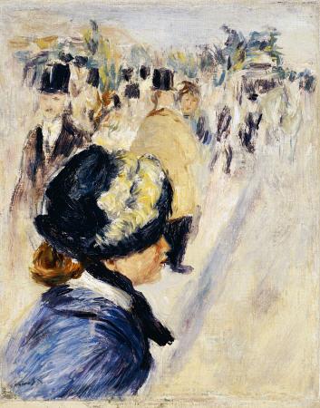 The Place Clichy - Pierre-Auguste Renoir