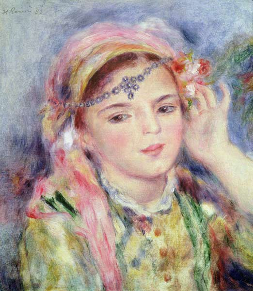 The Algerian Woman - Pierre-Auguste Renoir