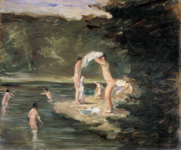 Boys Bathing - Max Liebermann