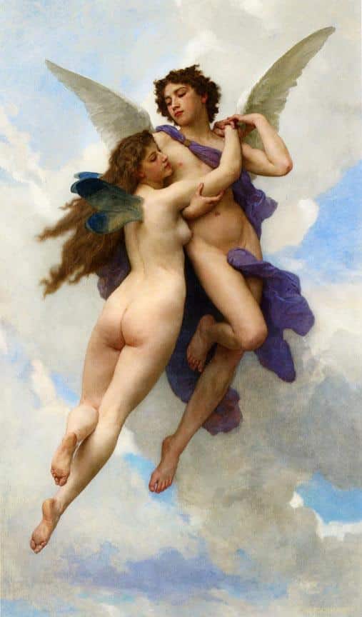 Love and Psyche - William Bouguereau