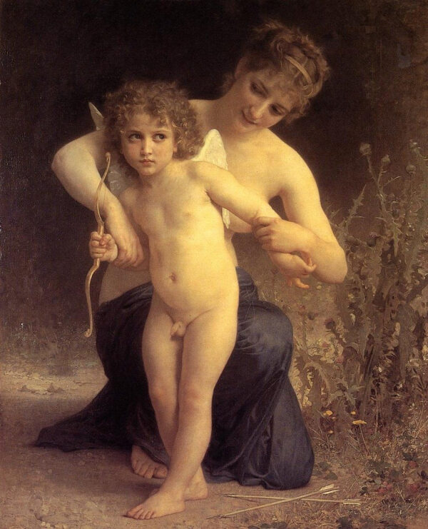 The Disarmed Love - William Bouguereau