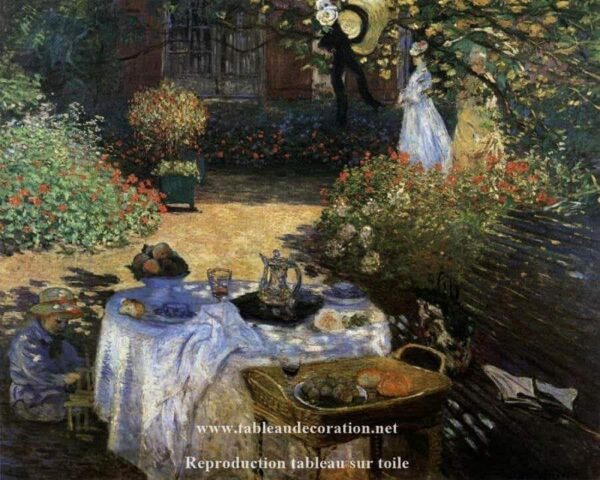 Claude Monet's Lunch