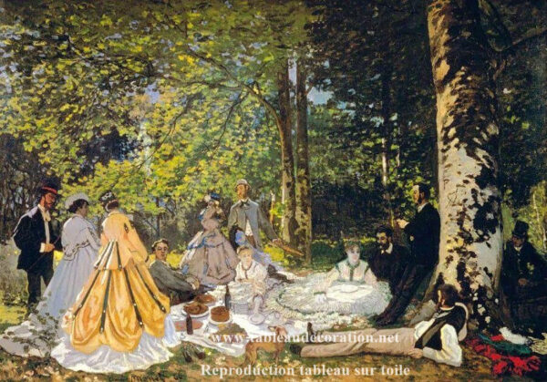 Luncheon on the Grass - Claude Monet