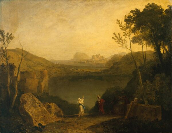 Aeneas and the Sibyl (Lake Avernus) - William Turner