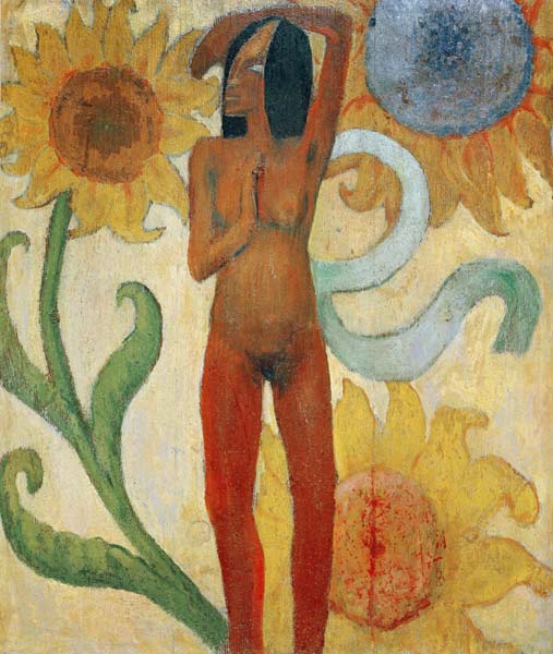 Nude female figure - Paul Gauguin