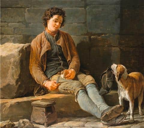 The Obedient Dog - Nicolas Bernard Lépicié