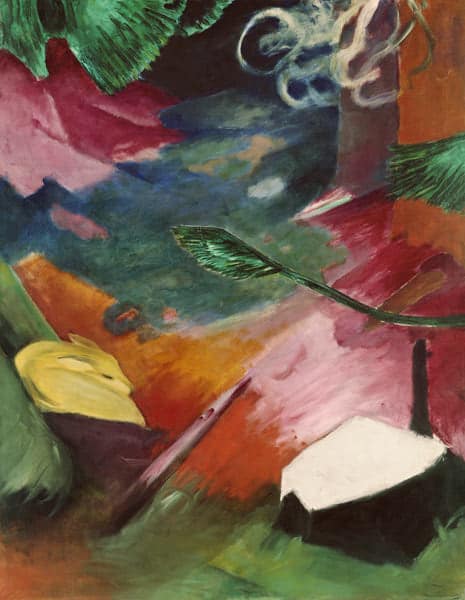 Deer in the Forest I - Franz Marc