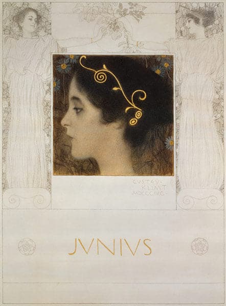 Junius - Gustav Klimt. 

Translation: June - Gustav Klimt