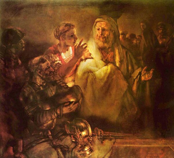 The Stone Denied - Rembrandt van Rijn