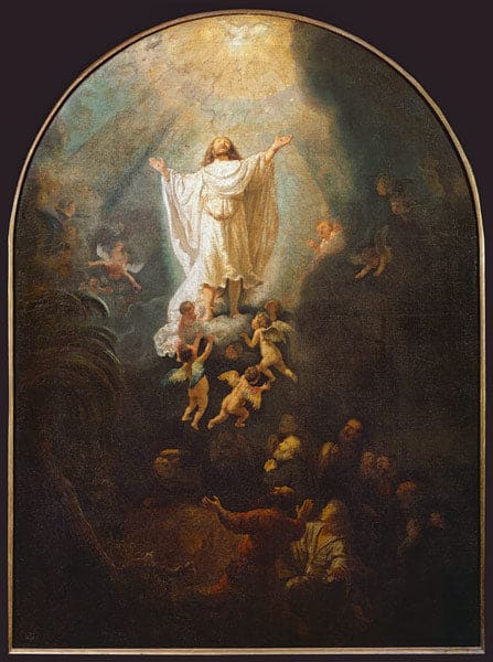 Ascension of Christ 1636 - Rembrandt van Rijn