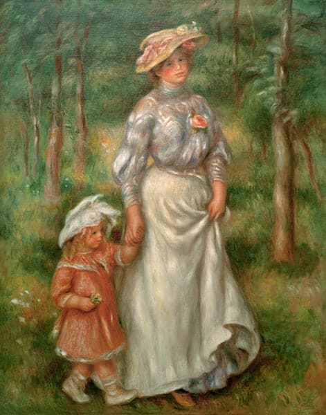 Pierre-Auguste Renoir's Stroll