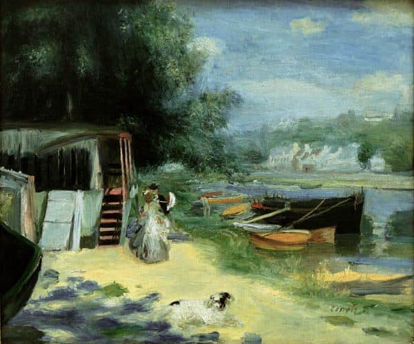 The Swimming Hole 1871 - Pierre-Auguste Renoir