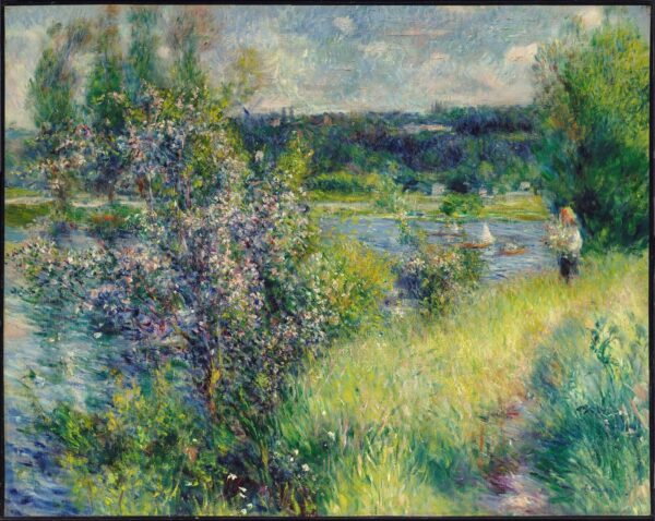 The Seine at Chatou - Pierre-Auguste Renoir