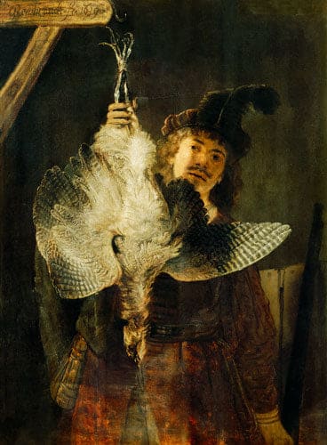 The Pheasant Hunter - Rembrandt van Rijn