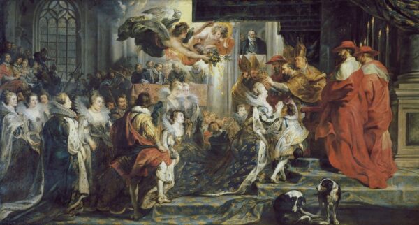 Coronation of Marie de Medici on May 13, 1610 - Peter Paul Rubens