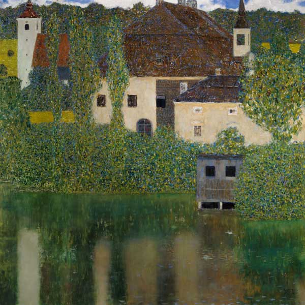 The Room at Attersee Closed - Gustav Klimt