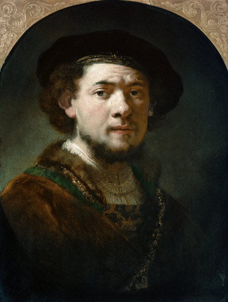 Self-Portrait Sao Pauloylvius - Rembrandt van Rijn