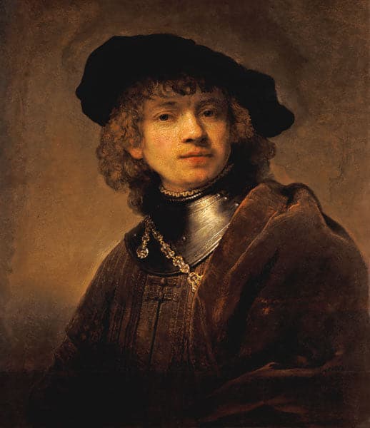 Self-portrait of Rembrandt van Rijn