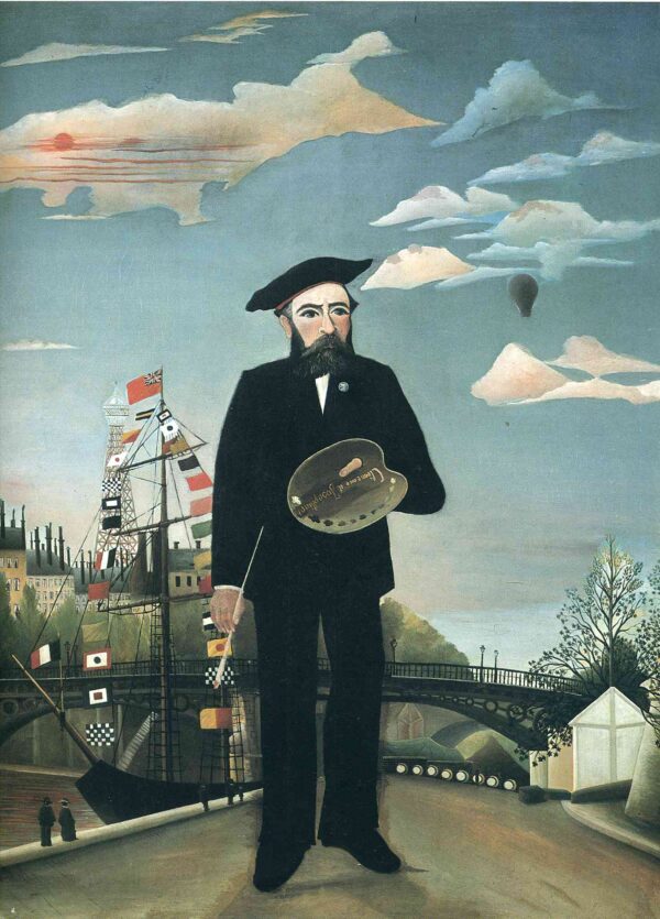 Self-Portrait of the Island of Saint Louis - Henri Rousseau