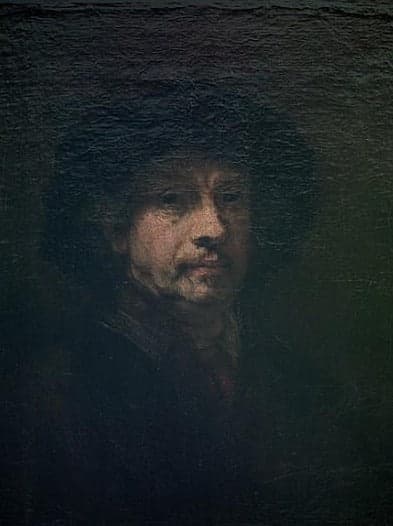 Self-portrait, around 1655 - Rembrandt van Rijn