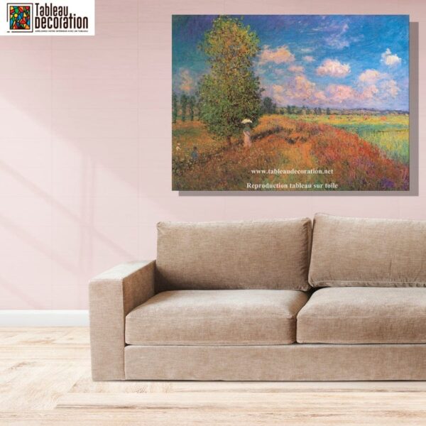 Summer - Field of Poppies - Monet Painting - Image 5