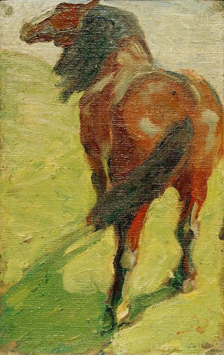 Study of a Horse - Franz Marc