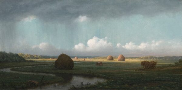 Sudden Showers, Newbury Marsh - Martin Johnson Heade