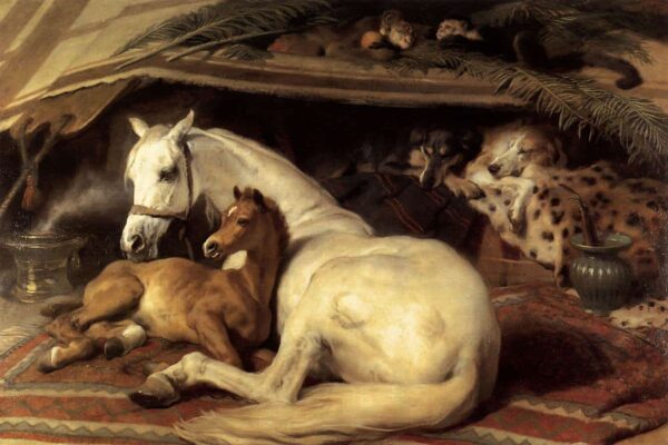 The Arab Tent - Edwin Landseer