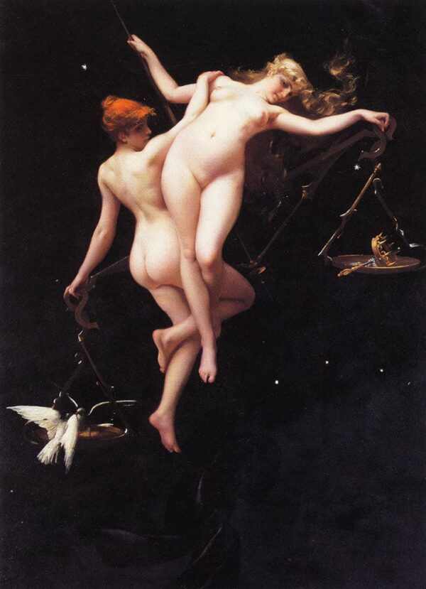 The Balance of the Zodiac - Luis Ricardo Falero