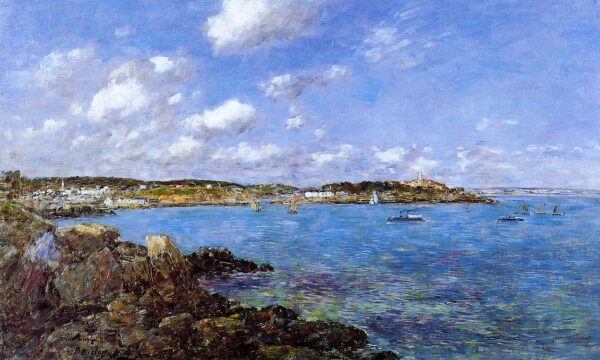 The Bay of Douarnenez - Eugène Boudin