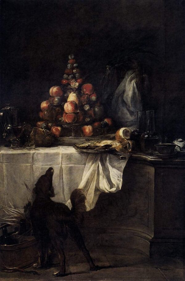 The Buffet - Jean Siméon Chardin