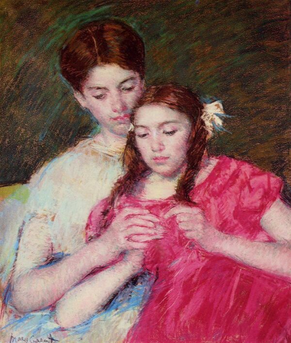 The Crochet Lesson - Mary Cassatt