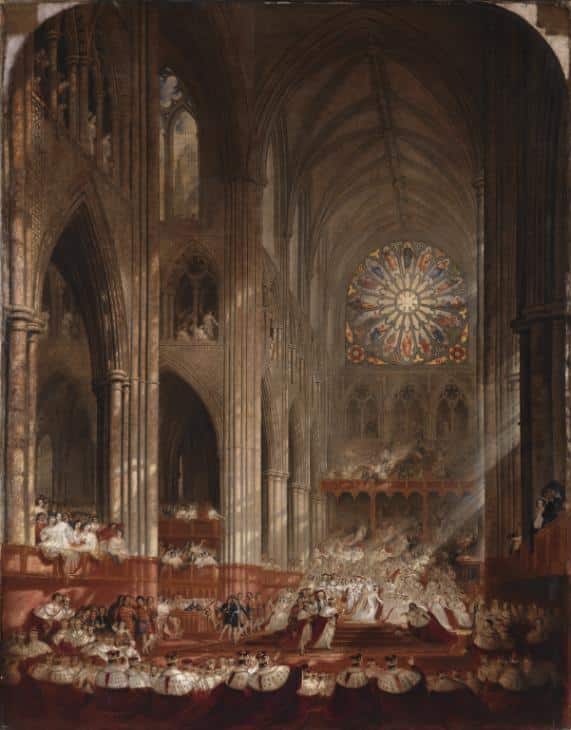 The Coronation of Queen Victoria - John Martin