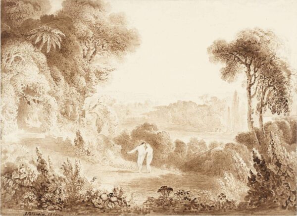 The Garden of Eden - John Martin