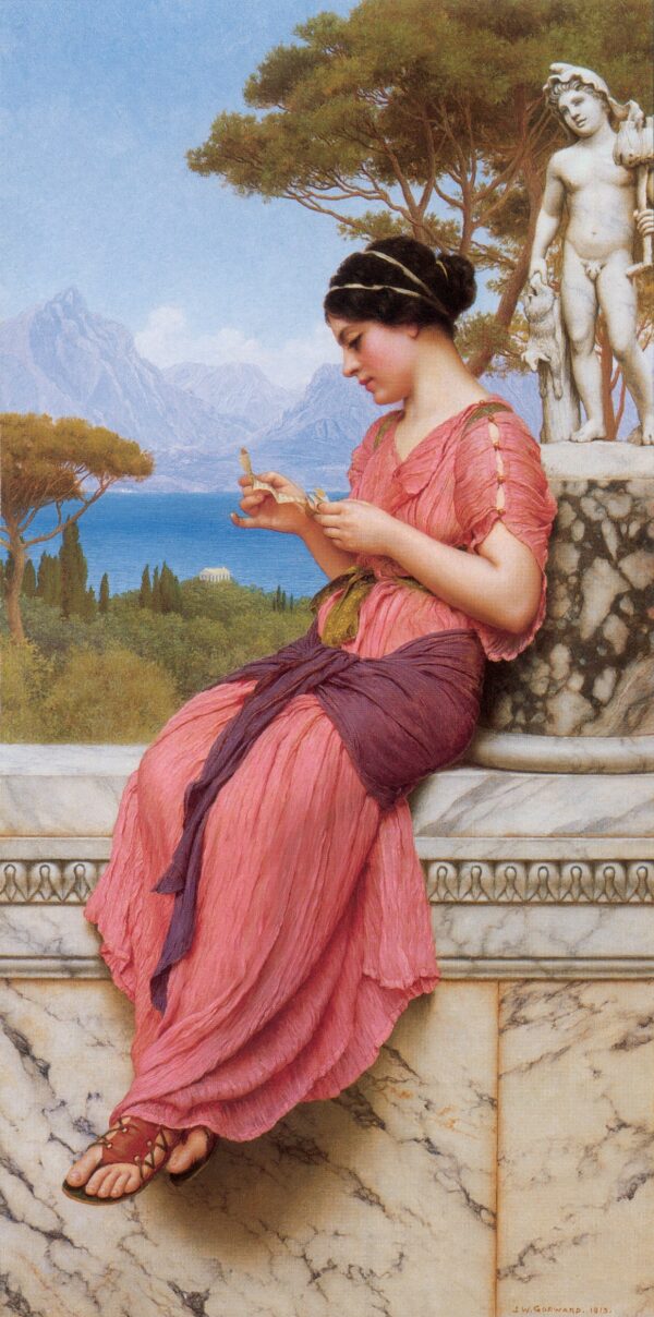 The Love Letter - John William Godward