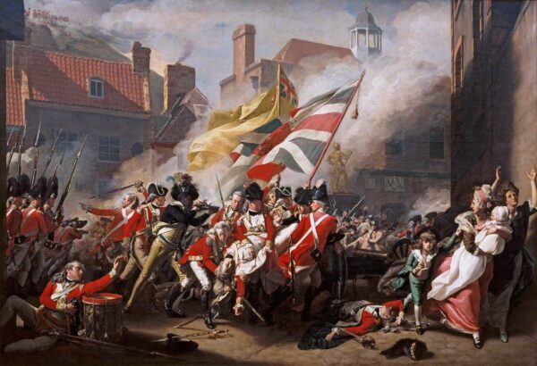 The Death of Major Peirson - John Singleton Copley