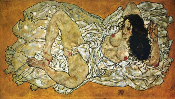 Reclining Woman - Egon Schiele