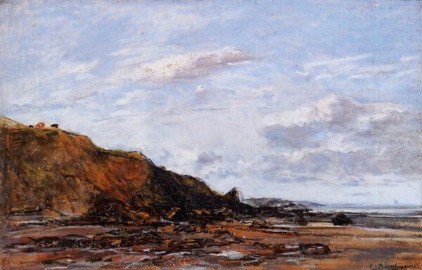 The Sea at Douarnenez - Eugène Boudin