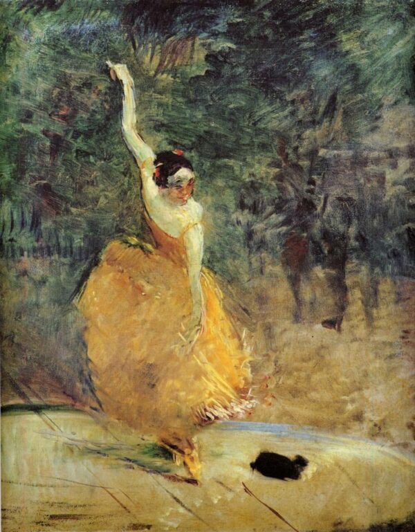 Spanish Dancer - Toulouse Lautrec