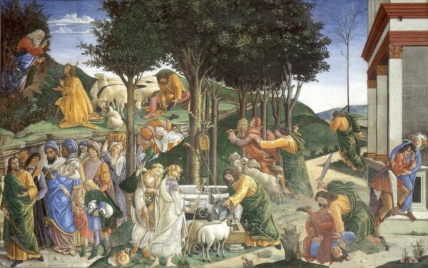 Exams of Moses - Sandro Botticelli