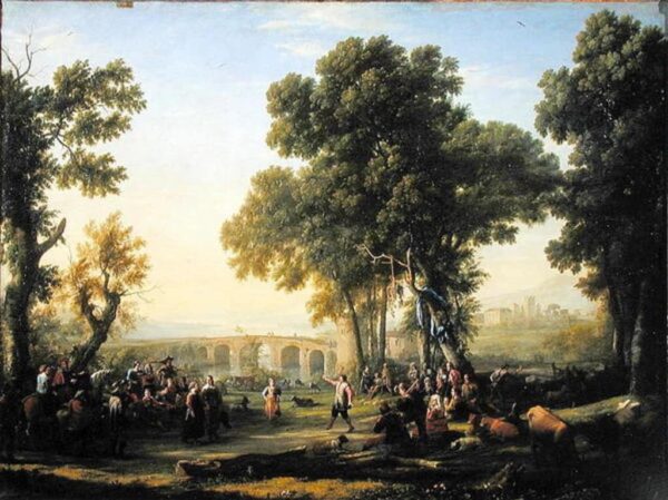 The Village Festival - Claude Lorrain